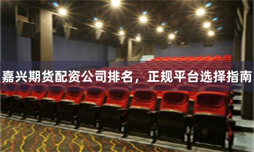 嘉兴期货配资公司排名，正规平台选择指南